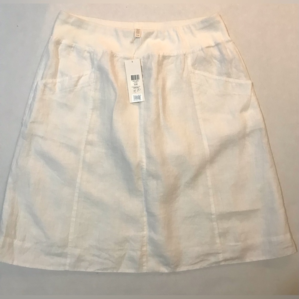 Eileen Fisher Soft Cream A-Line Skirt